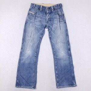 Diesel Utility Straight Leg Jeans 28 Blue